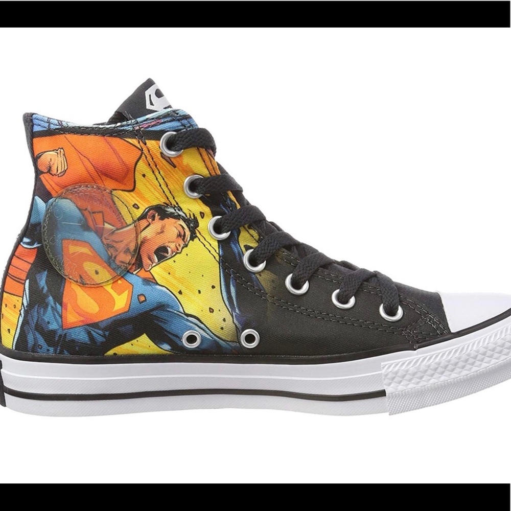 Converse CTAS DC Comics Rebirth Superman Sneakers NWT